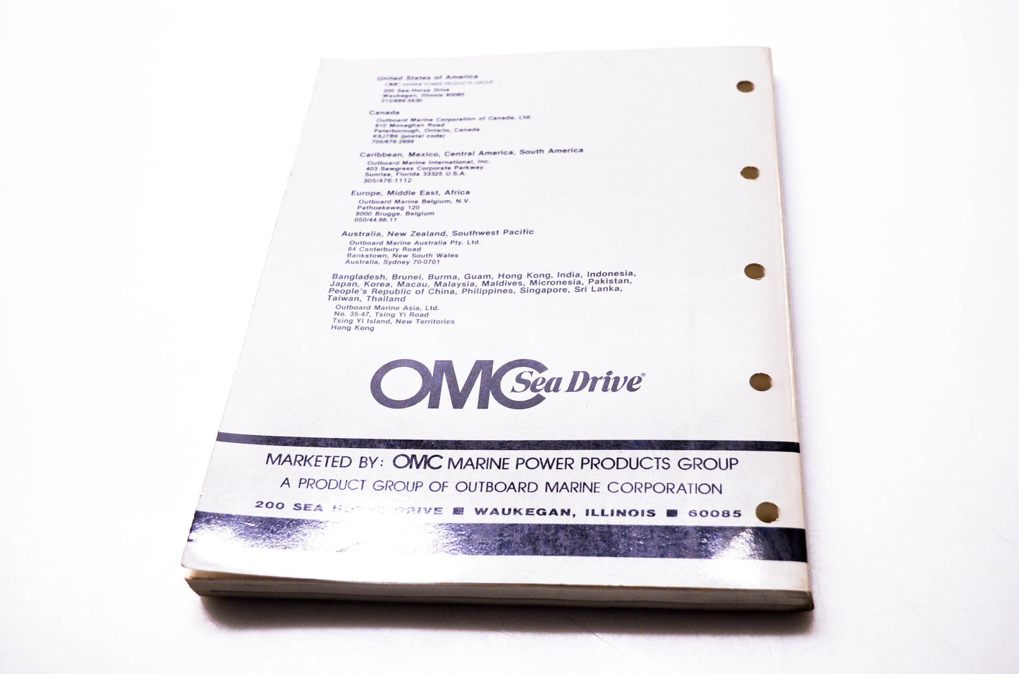 OMC 507762 Sea Drive Service Manual 16 AMRARF