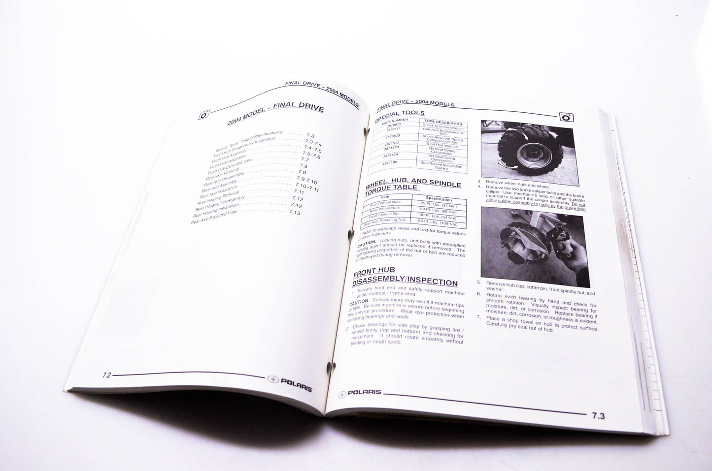OEM Polaris 9920152 2004-2006 Trail Blazer 250 Service Manual