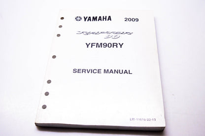 OEM Yamaha LIT-11616-22-13 2009 Raptor 90 YFM90RY Service Manual