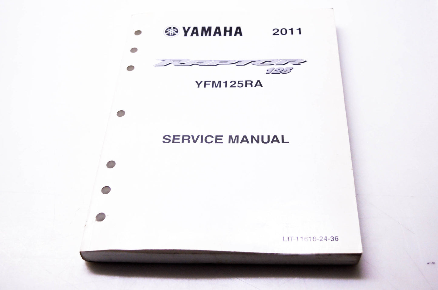 OEM Yamaha LIT-11616-24-36 2011 Raptor 125 YFM125A Service Manual