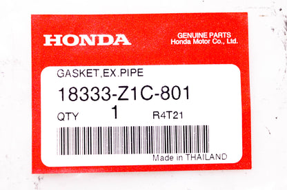 New OEM Honda 18333-Z1C-801 Exhaust Pipe Gasket NOS