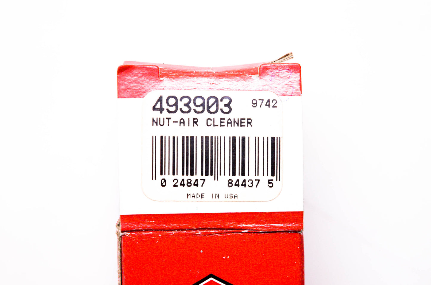 New OEM Briggs & Stratton 493903 Air Cleaner Nut NOS