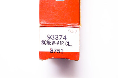 New OEM Briggs & Stratton 93374 Air Cleaner Screw NOS