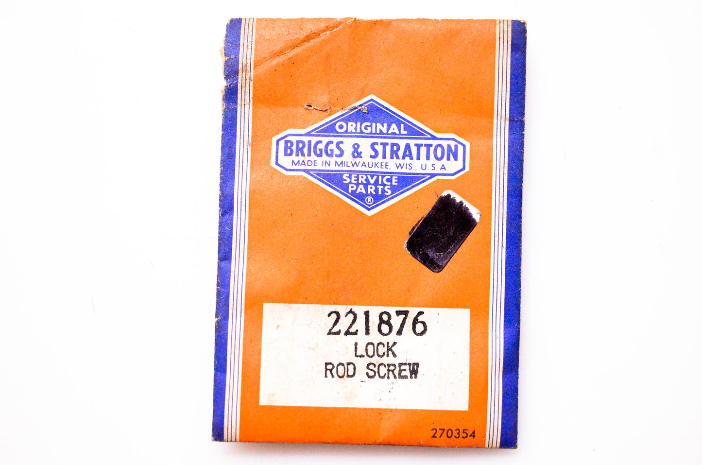 New OEM Briggs & Stratton 221876 Connecting Rod Lock NOS
