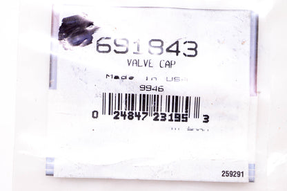 New OEM Briggs & Stratton 691843 Valve Cap NOS