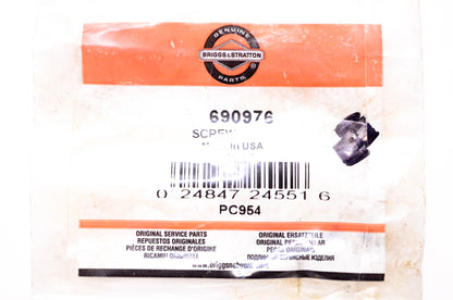 New OEM Briggs & Stratton 690976 Screw NOS