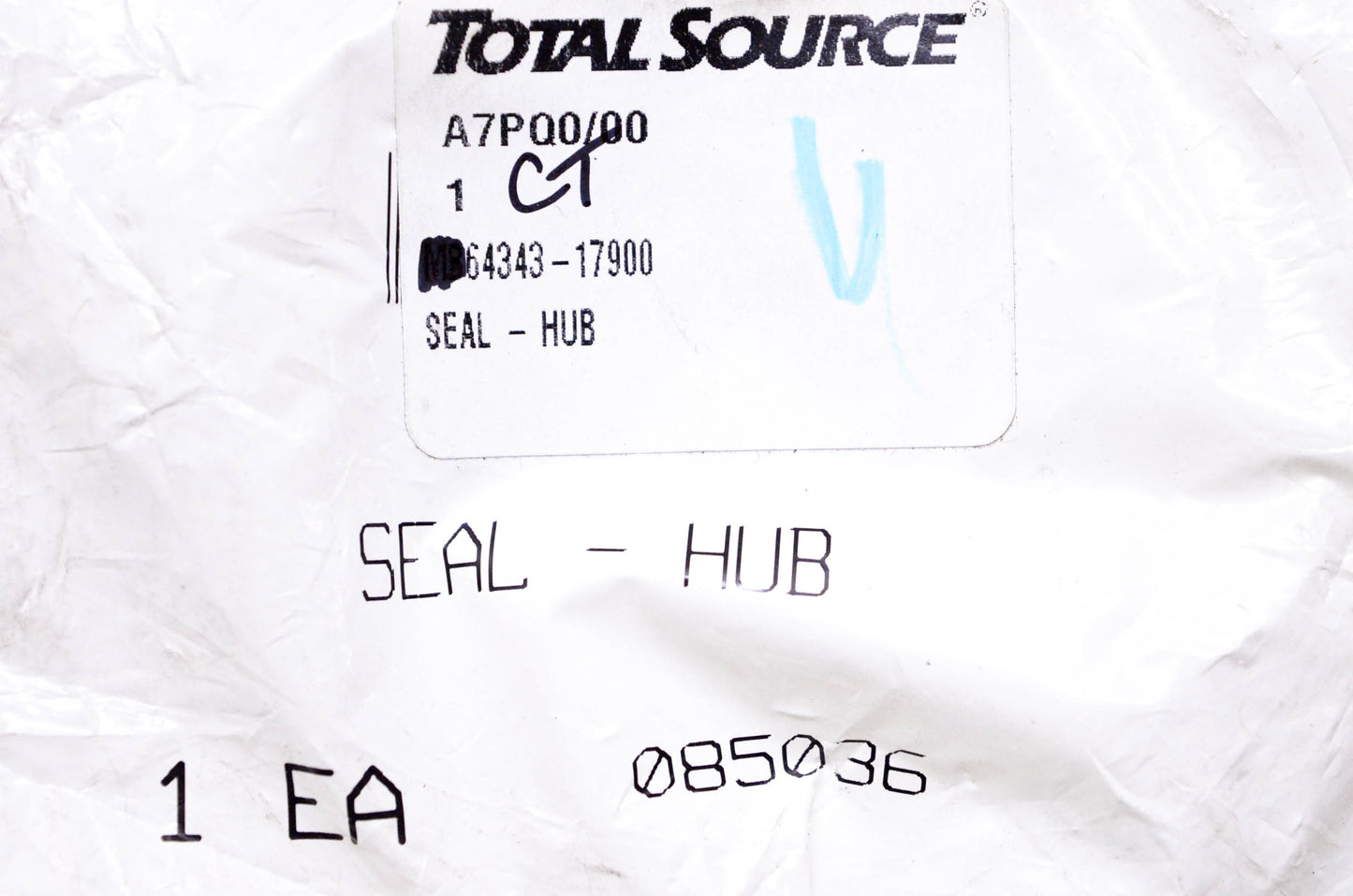 Total Source 64343-17900 Hub Seal NOS