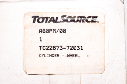 Total Source 22673-72031 Wheel Cylinder NOS