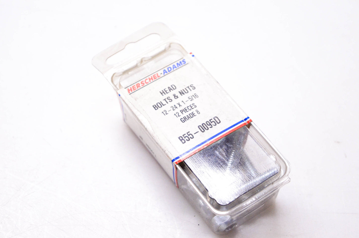 Herschel-Adams B55-0095D 12 Head Bolts & Nuts NOS