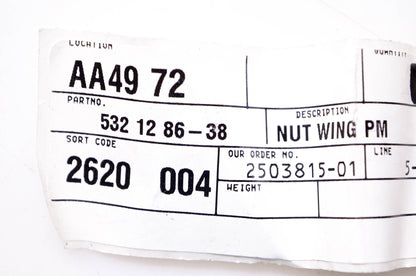 New OEM Husqvarna 532 12 86-38 Wing Nut NOS