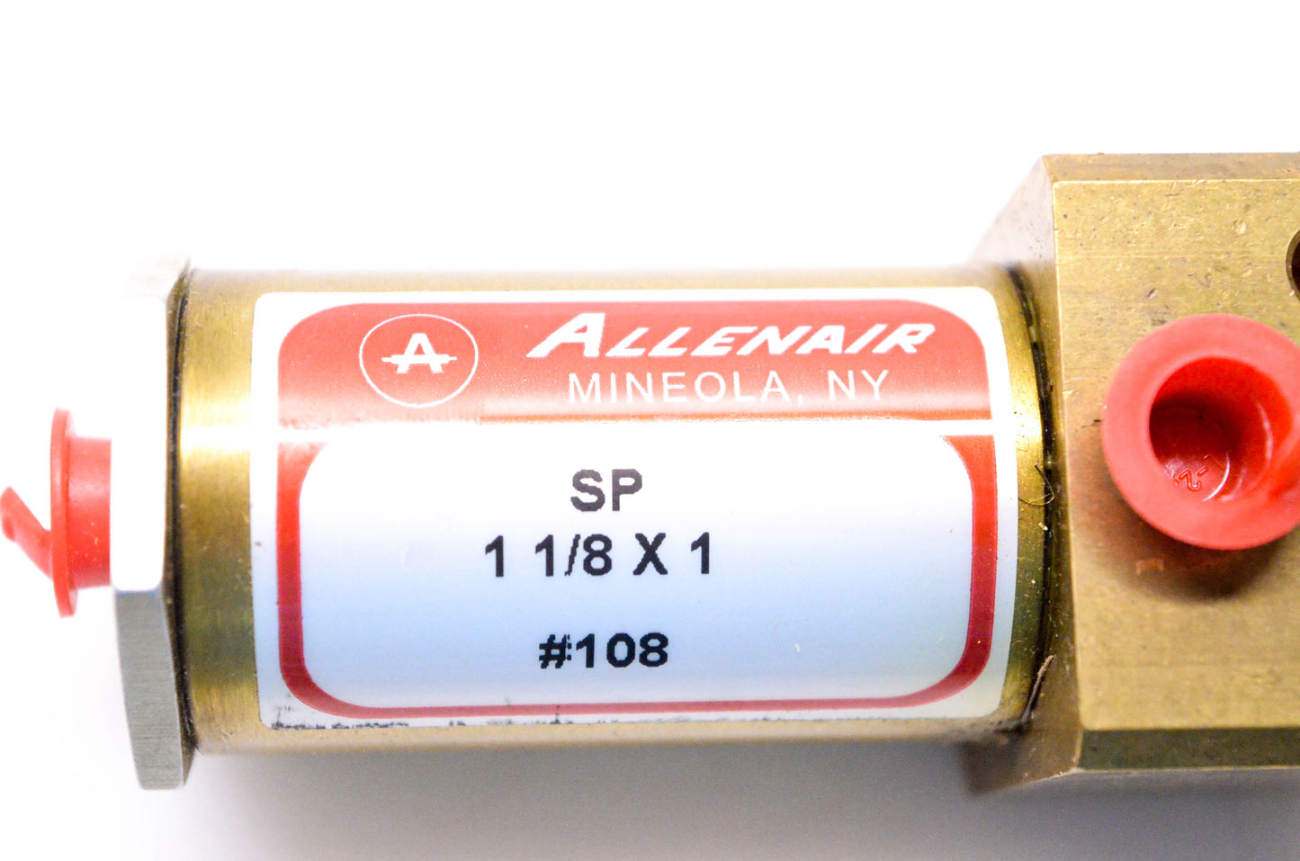 Allenair 108 Air Cylinder SP 1/8 x 1 NOS