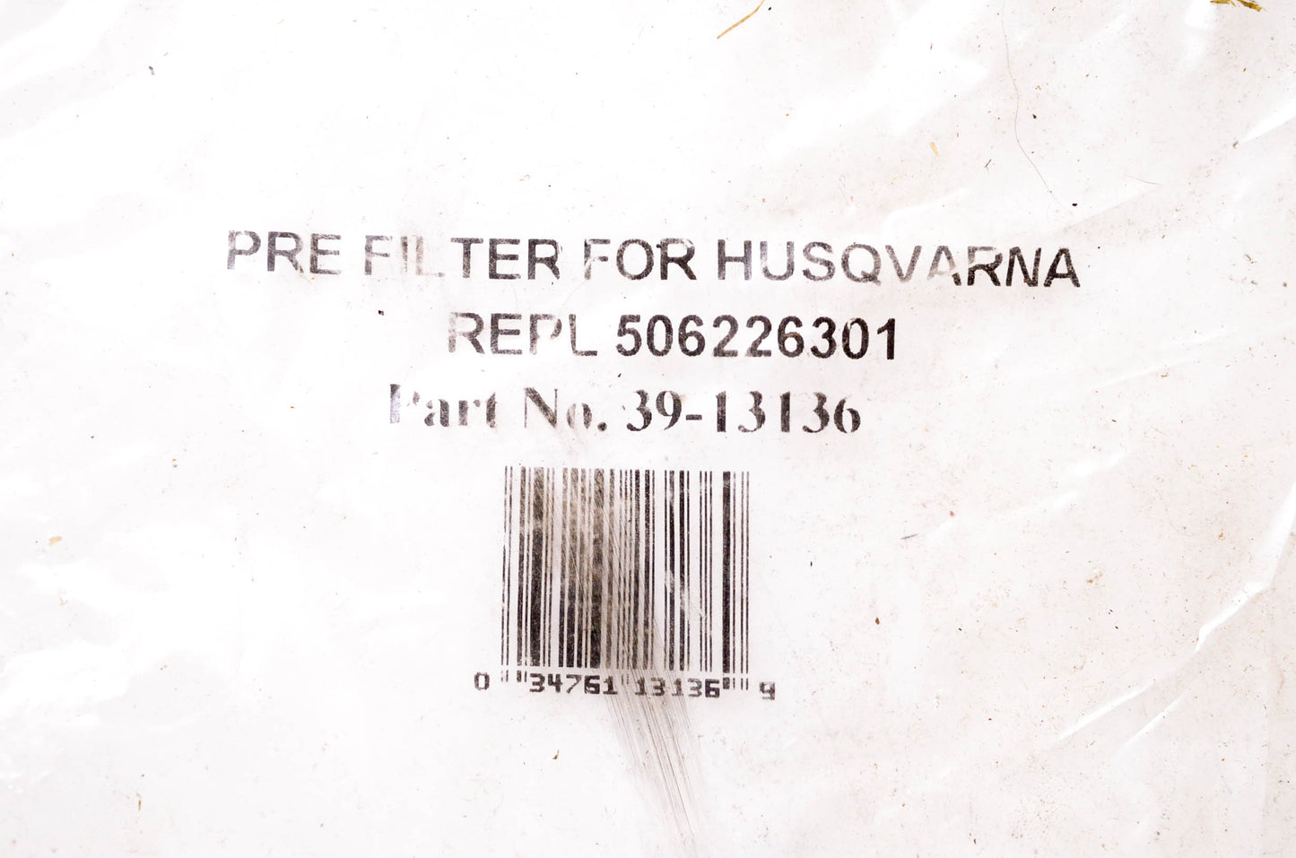 Rotary 39-13136 Pre-Filter for Husqvarna NOS