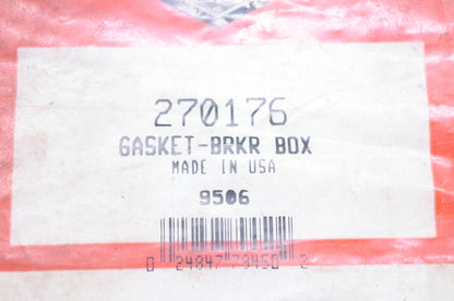New OEM Briggs & Stratton 270176, 9506 Breaker Box Gasket NOS
