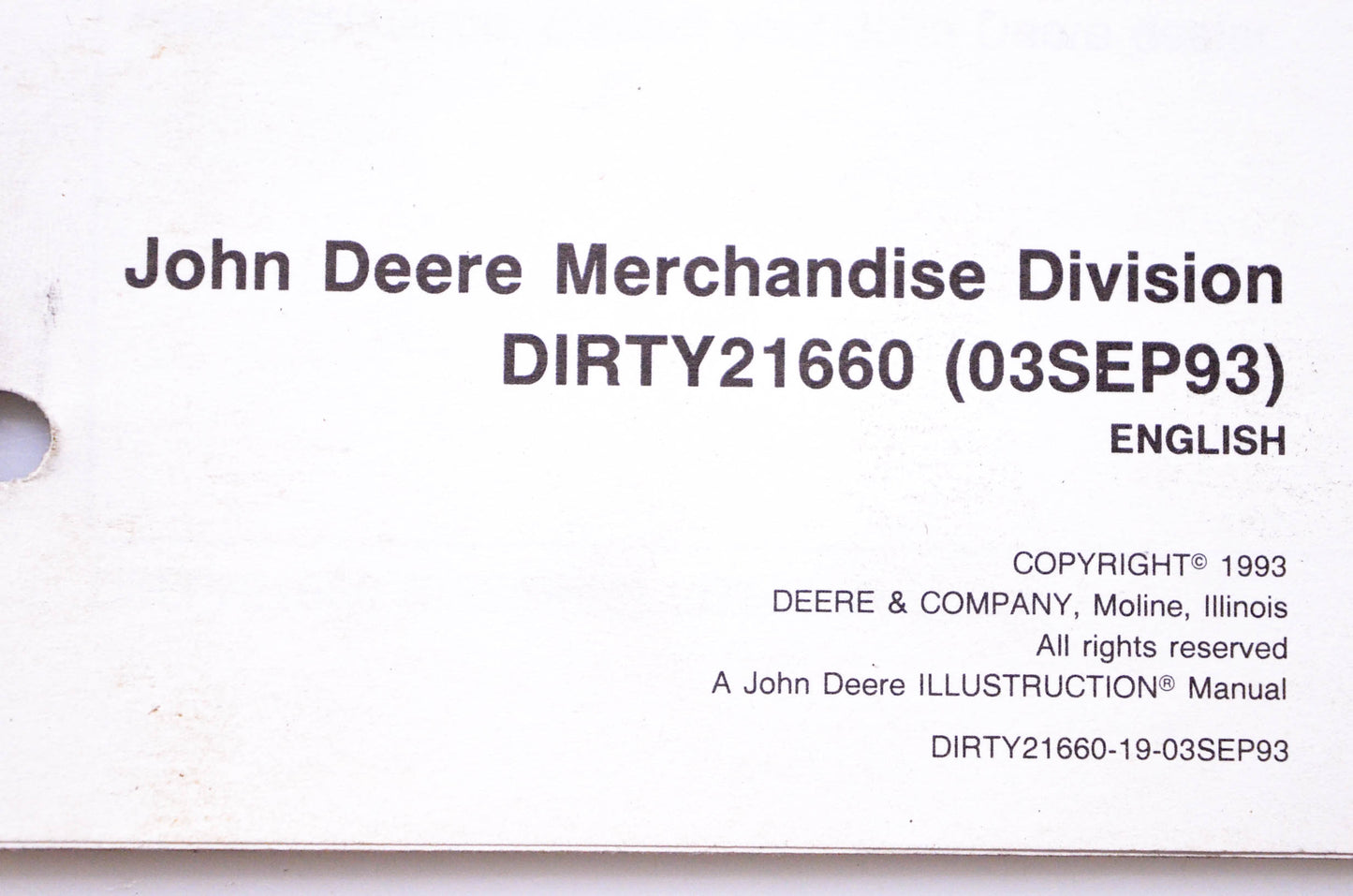 OEM John Deere DIRTY21660, 21660 Remanufactured Alternators Installation Instruction