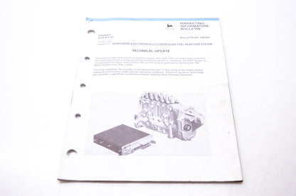 OEM John Deere 94EN01 Marketing Information Bulletin