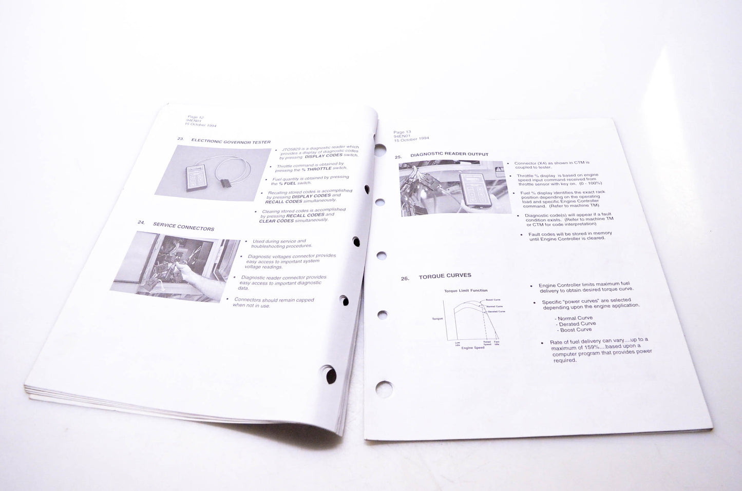 OEM John Deere 94EN01 Marketing Information Bulletin