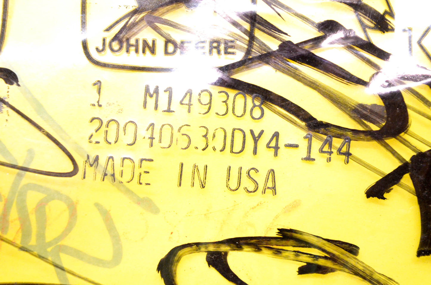 New OEM John Deere M149308 Gasket NOS