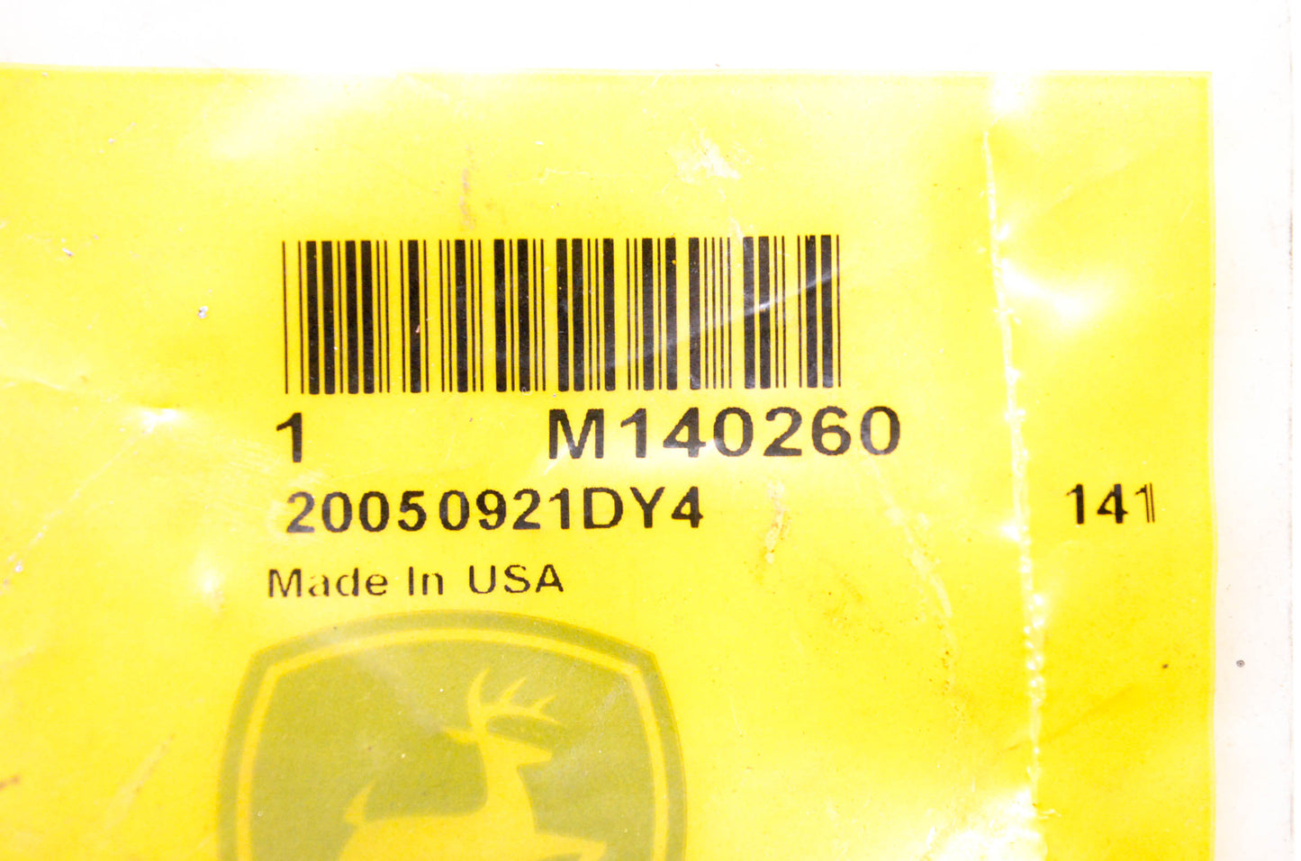 New OEM John Deere M140260 Gasket NOS