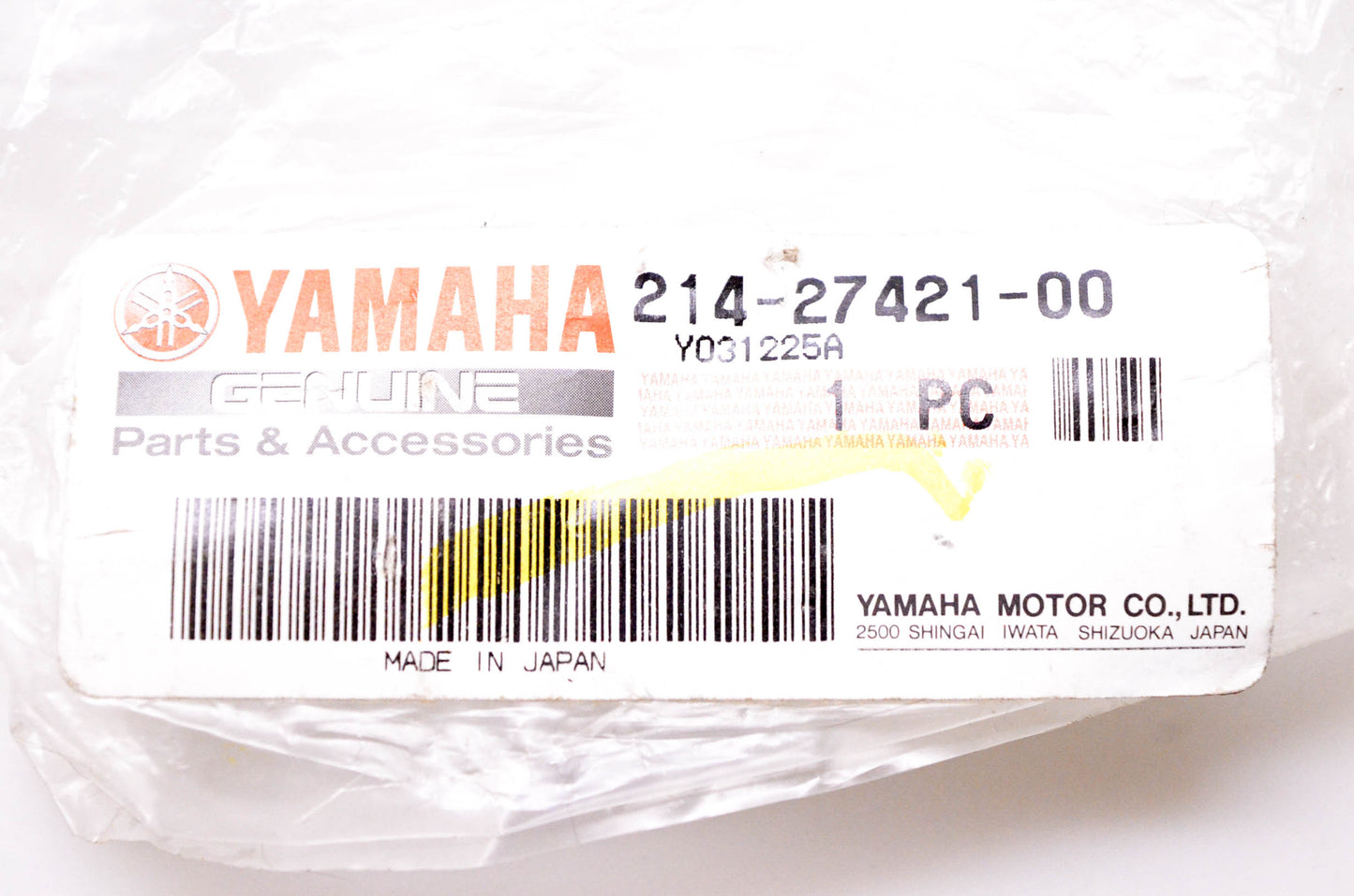 New OEM Yamaha 214-27421-00-00 Footrest NOS