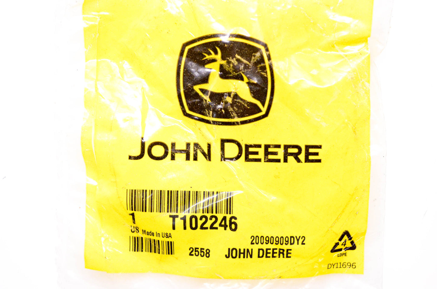 New OEM John Deere T102246 O Ring NOS