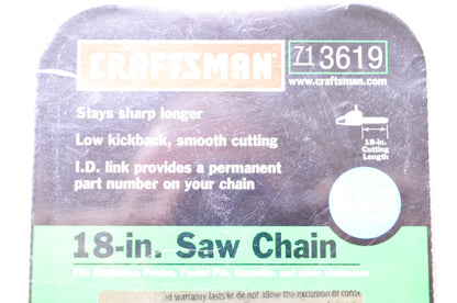 Craftsman 71 3619 18-Inch Saw Chain NOS