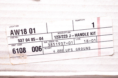New OEM Husqvarna 537 04 85-04, 537048504 Barrier Bar NOS