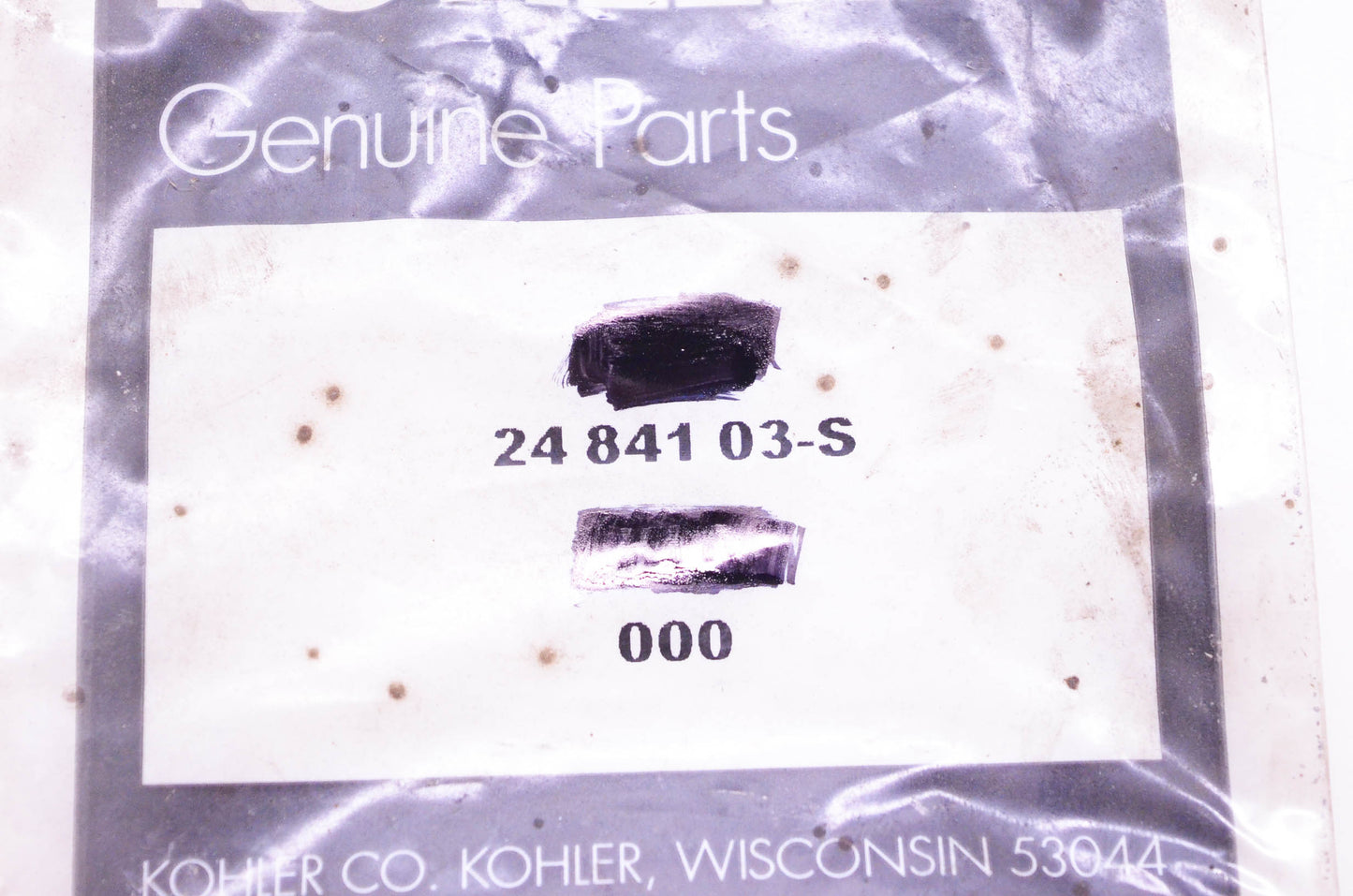 Kohler 24 841 03-S Gasket NOS