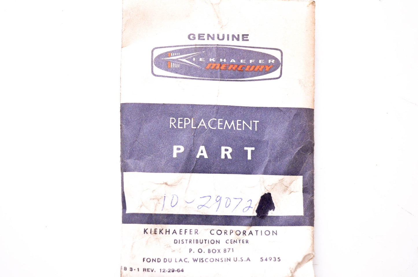 Aftermarket 10-29072 Screws Qty 3 NOS
