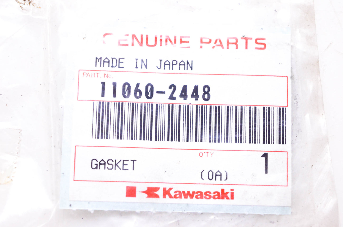 New OEM Kawasaki 11060-2448 Exhaust Gasket NOS