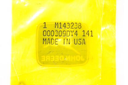 New OEM John Deere M143238 Label NOS