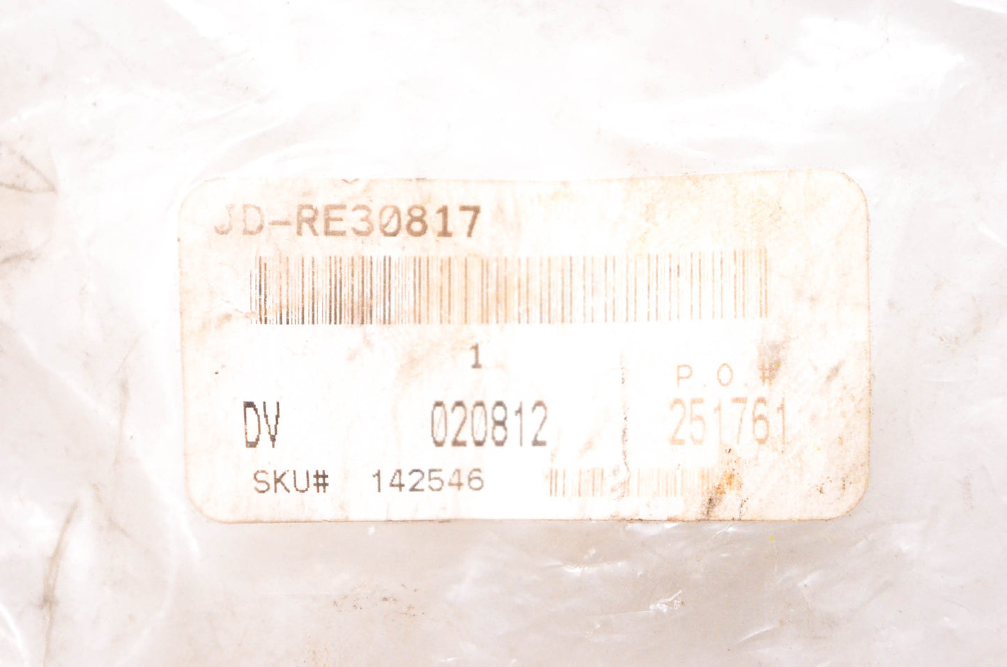 New OEM John Deere JD-RE30817 Seal Kit NOS