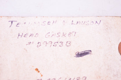 New OEM Tecumseh 29953B Head Gasket NOS