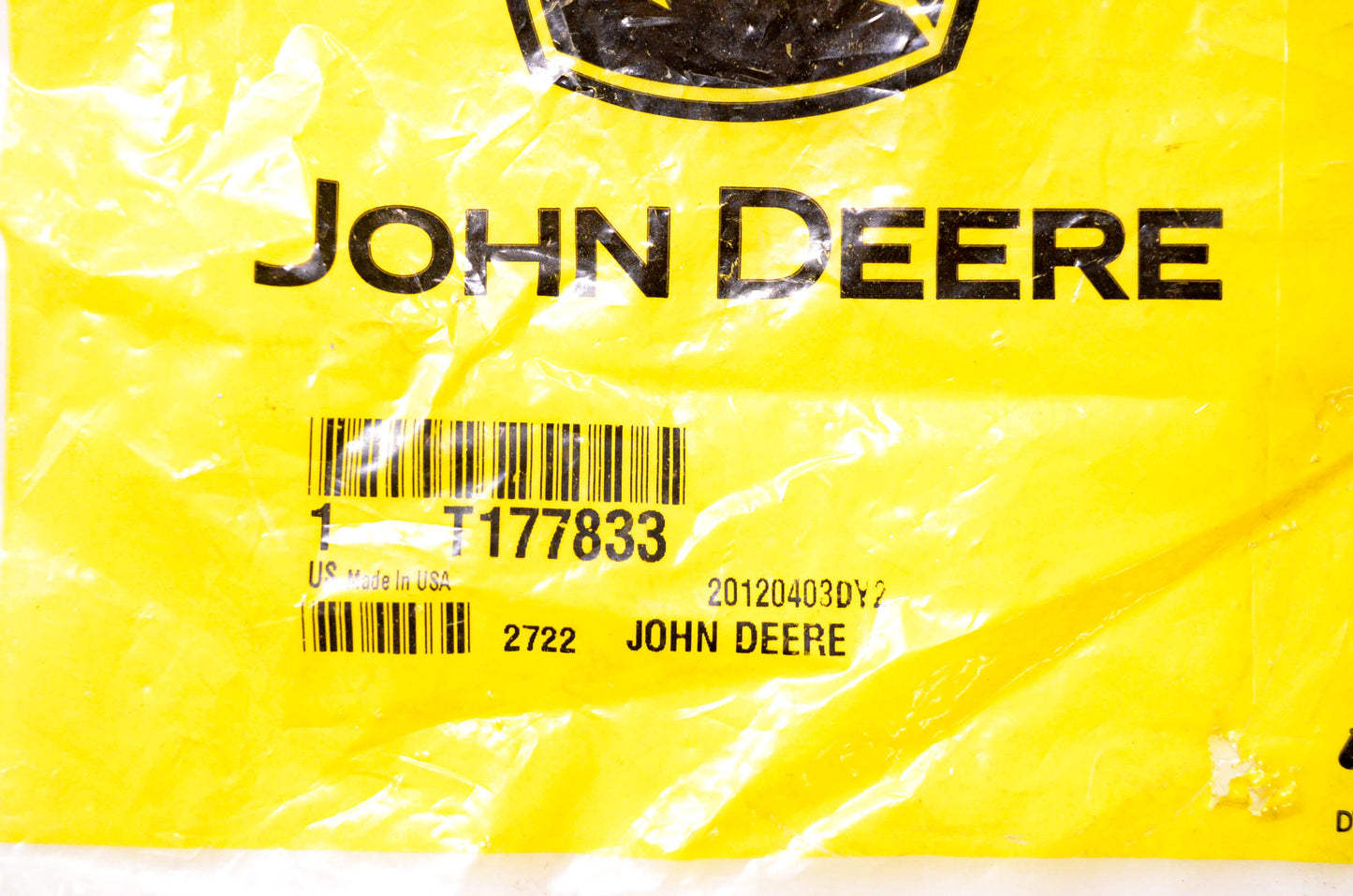 New OEM John Deere T177833 Ring NOS