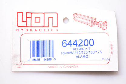Lion Hydraulics 644200 Seal Repair Kit NOS