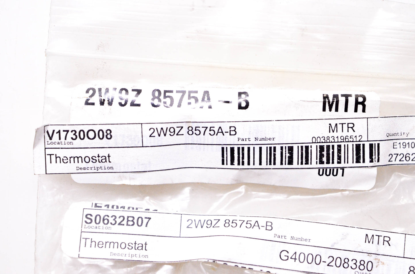 New OEM Ford 2W9Z 8575A-B Thermostat NOS
