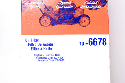 Rotary 19-6678 Oil Filter NOS