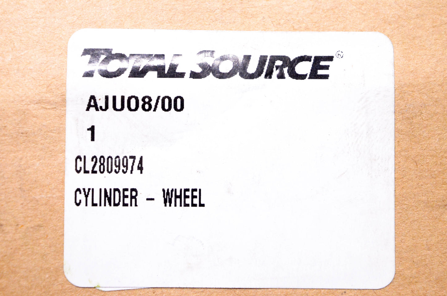 Total Source 2809974 Wheel Cylinder NOS