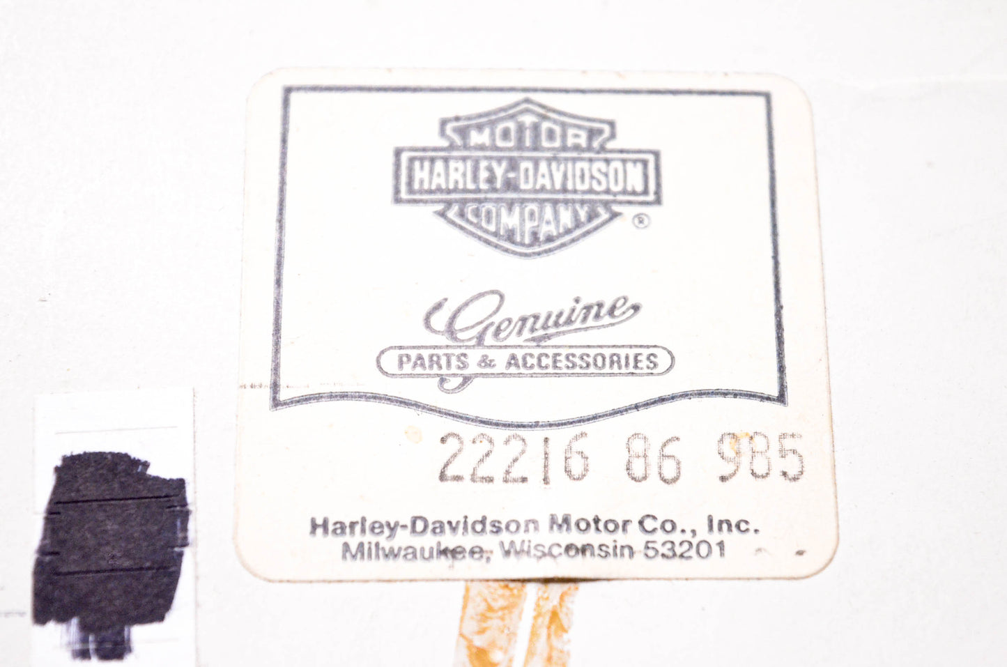 New OEM Harley-Davidson 22216 86 985 Piston NOS