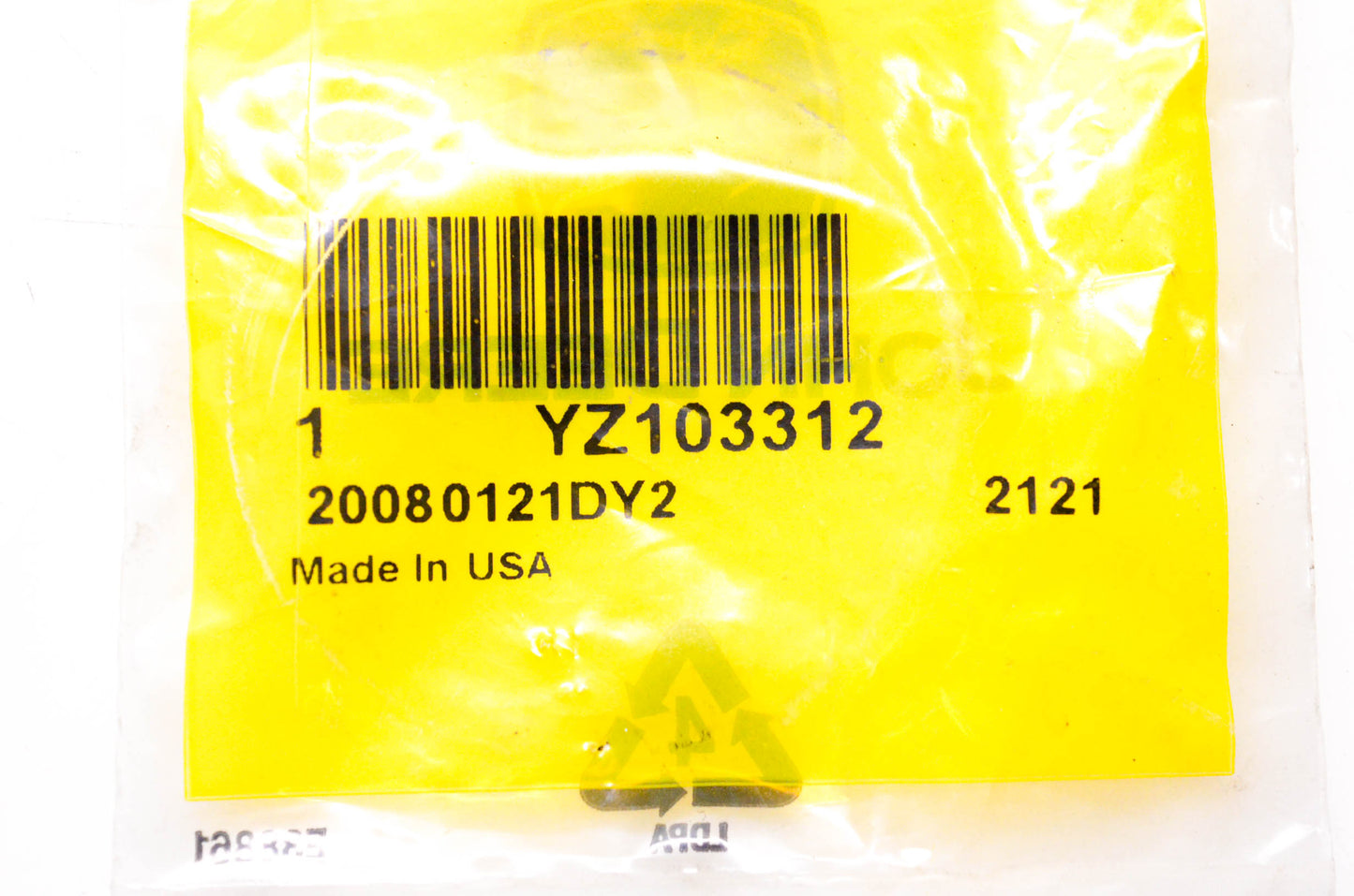 New OEM John Deere YZ103312 Seal NOS