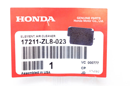 New OEM Honda 17211-ZL8-023 Air Cleaner Element NOS