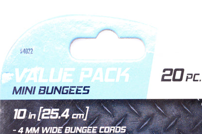 SmartStraps 4022 Mini Bungees 20 Pack NOS