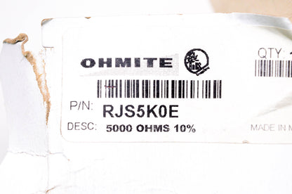 Ohmite RJS5K0E Rheostat NOS