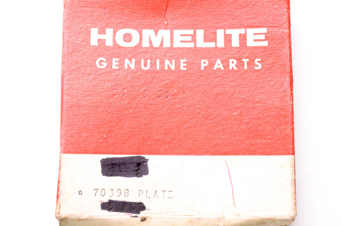 Homelite 70398 Plate NOS