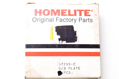 Homelite 67299-C Plate NOS