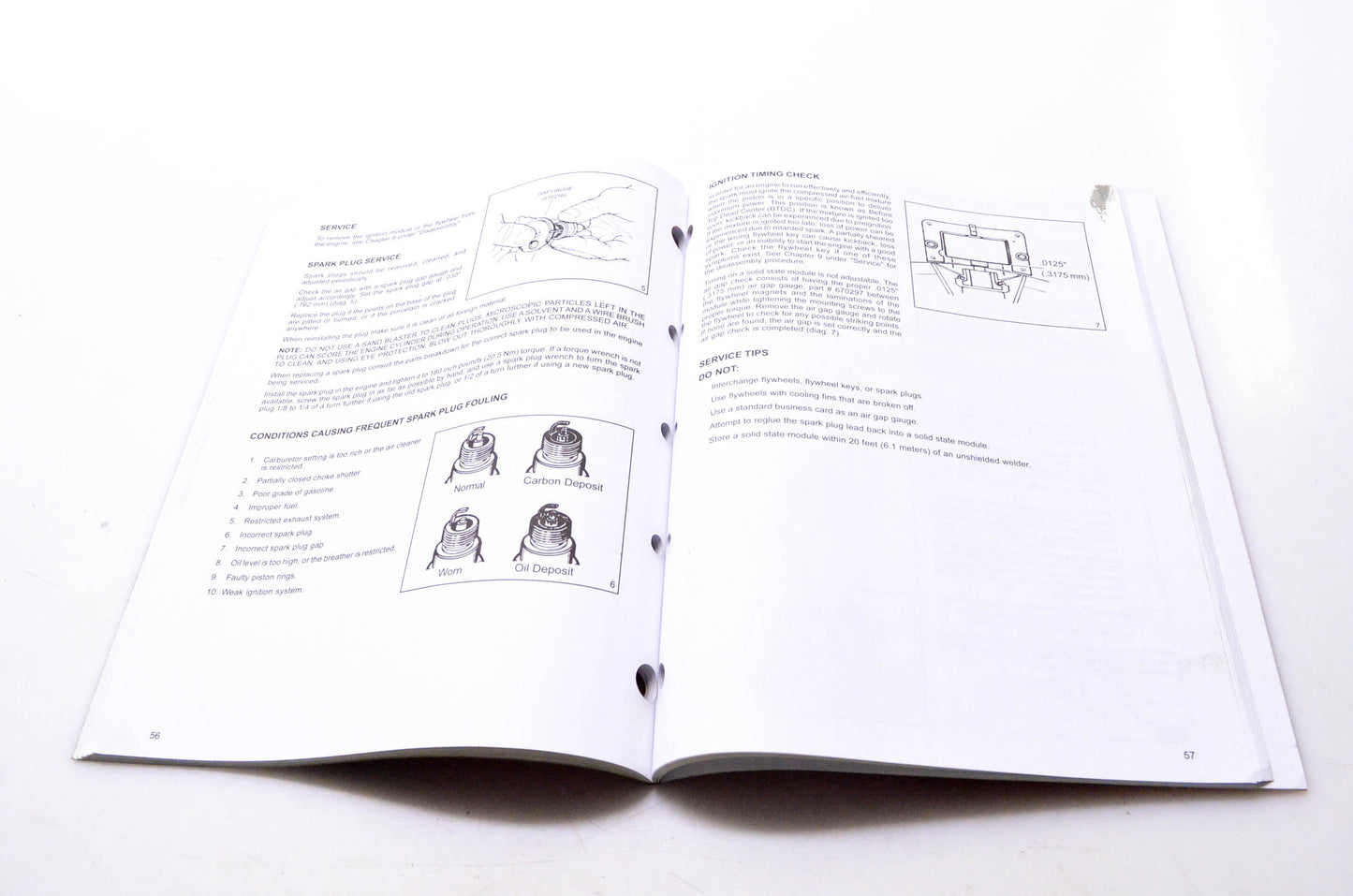 OEM Tecumseh 695244A, 740043 Technician's Handbook 4-Cycle Overhead Valve Engines
