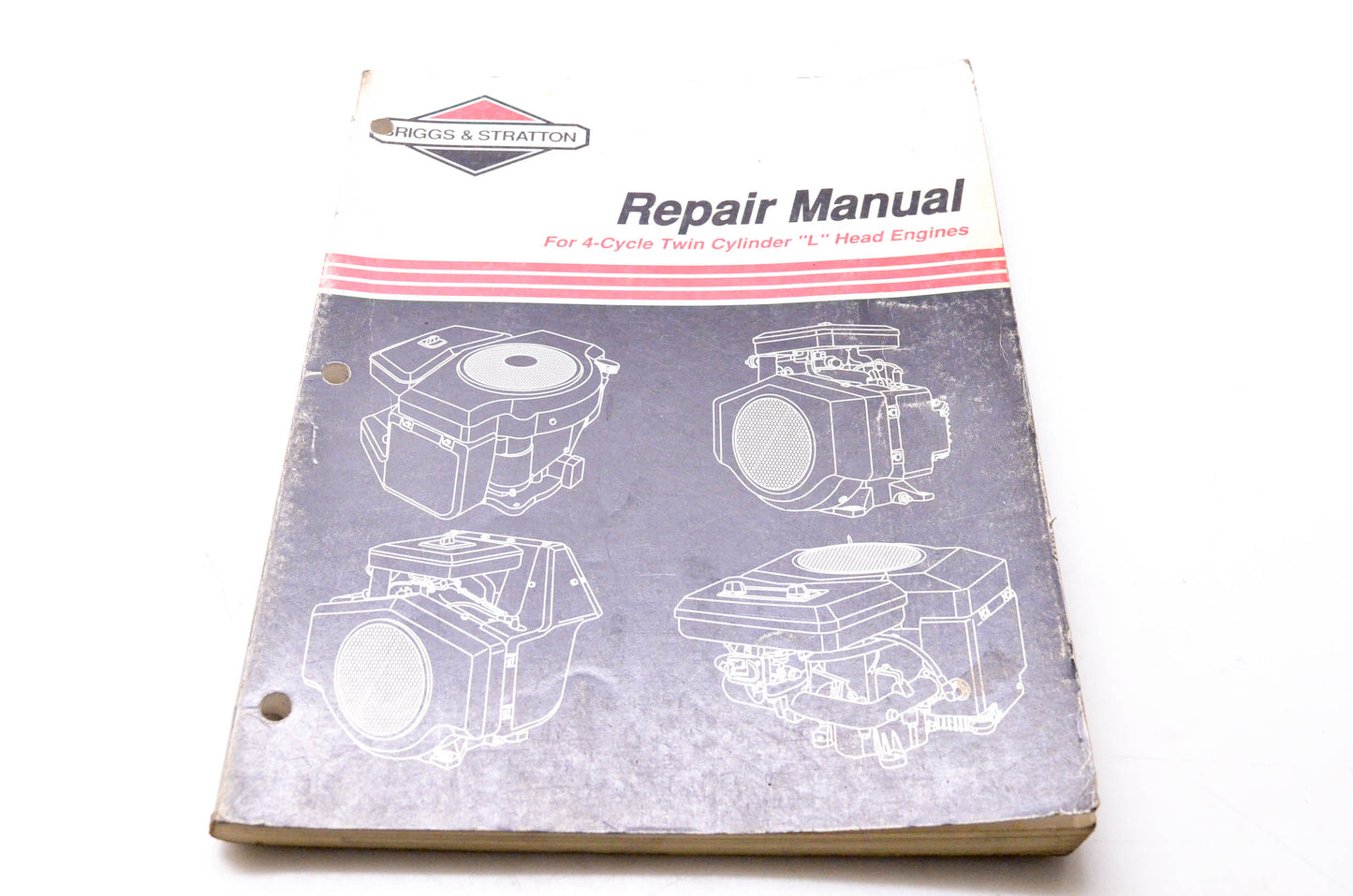 OEM Briggs & Stratton 271172-8 Repair Manual For 4-Cycle Twin Cylinder L Head Engines