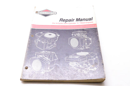 OEM Briggs & Stratton 271172-8 Repair Manual For 4-Cycle Twin Cylinder L Head Engines