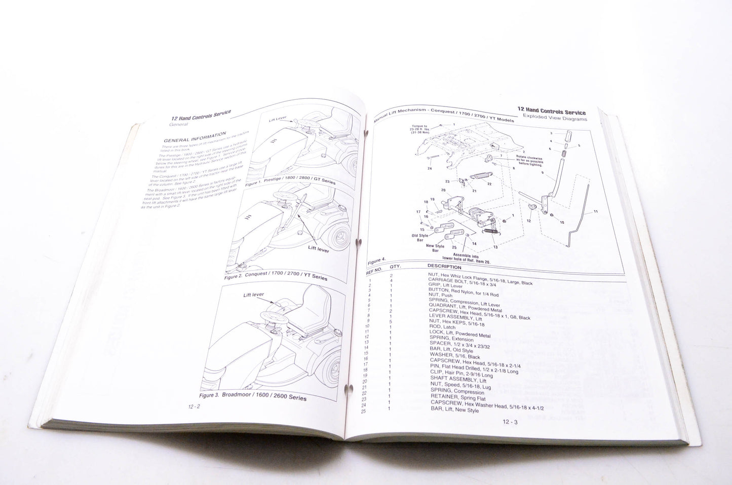 Simplicity Manufacturing 500-3820-00-PR-SMAN Prestige, Conquest, & Broadmoor Series Service & Repair Manual