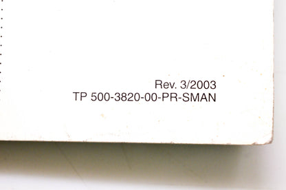 Simplicity Manufacturing 500-3820-00-PR-SMAN Prestige, Conquest, & Broadmoor Series Service & Repair Manual