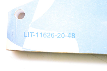OEM Yamaha LIT-11626-20-48 Owner's Service Manual YZ250W1